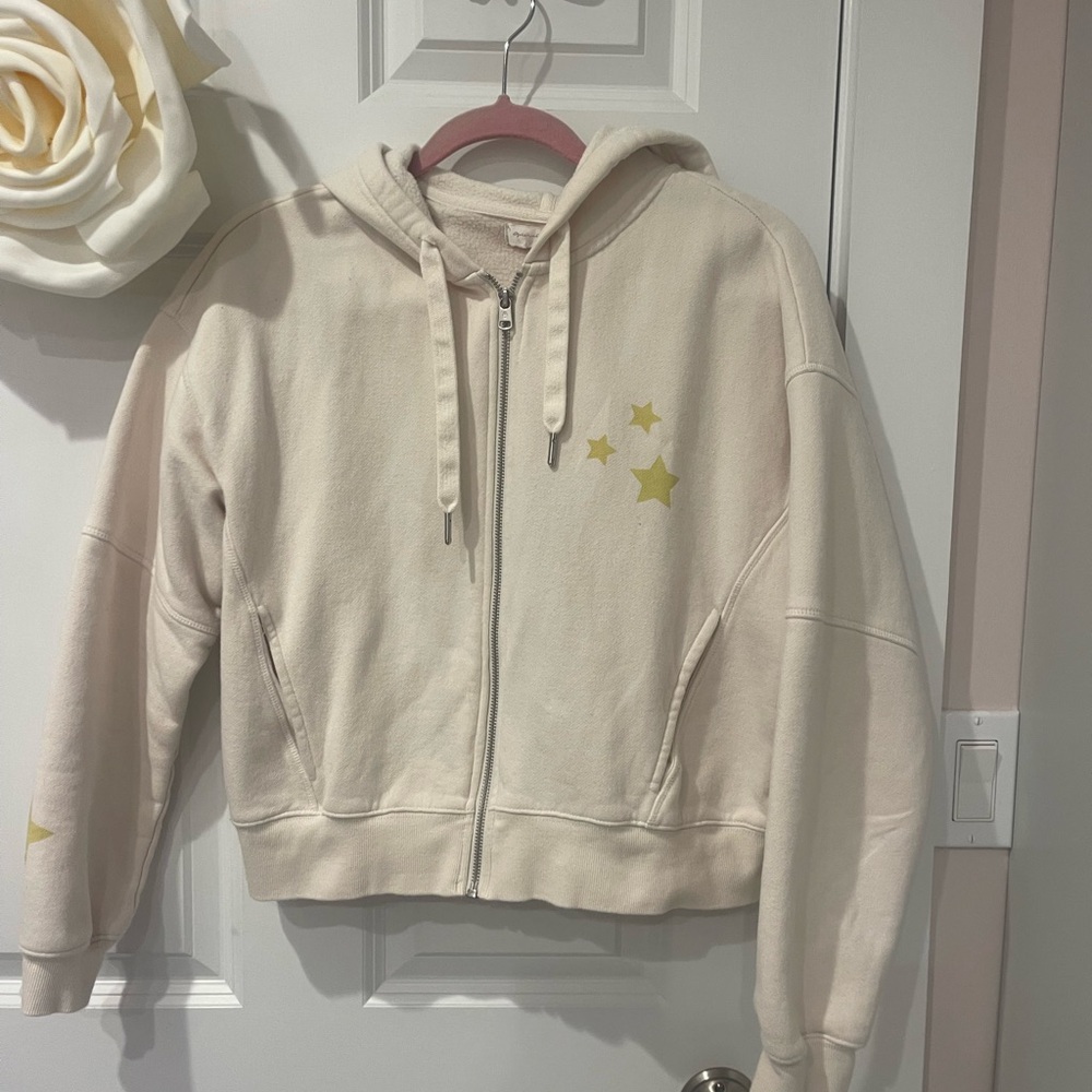 Spiritual Gangster Off-White Fleece Pullover